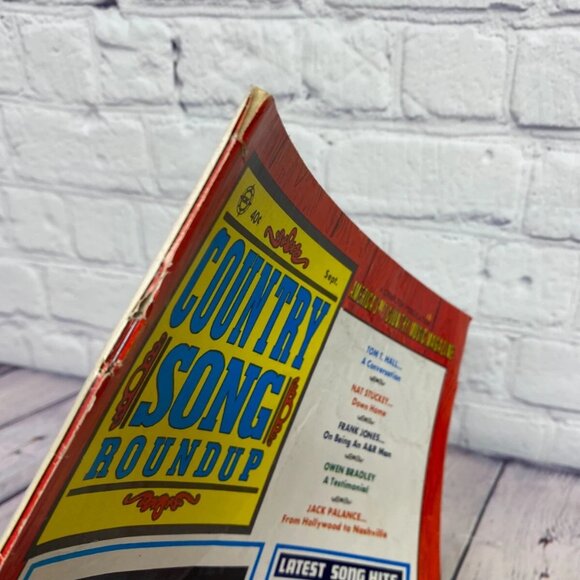 Vintage Country Song Round Up Magazine Sept. 1970 - Tom T. Hall Nat Stuckey - Picture 10 of 10